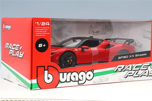 ブラゴ 1/24 フェラーリ SF90 XX ストラダーレ レッド