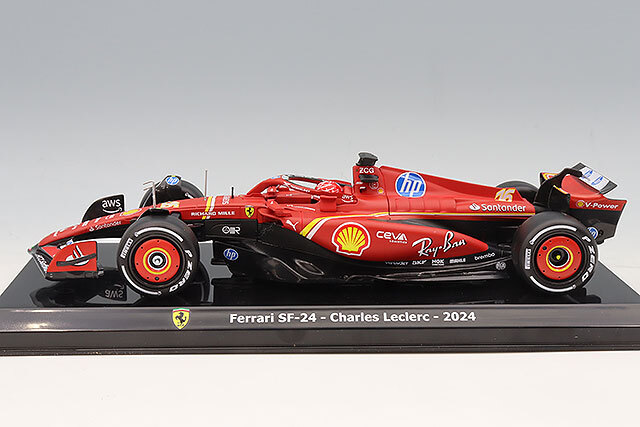 ブラゴ 1/24 フェラーリSF-24 F1 2024 #16 C.ルクレール ドライバー付