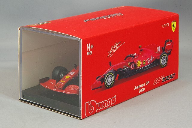 ブラゴ 1/43 フェラーリ SF1000 2020 F1 オーストリアGP #16 C.ルクレール