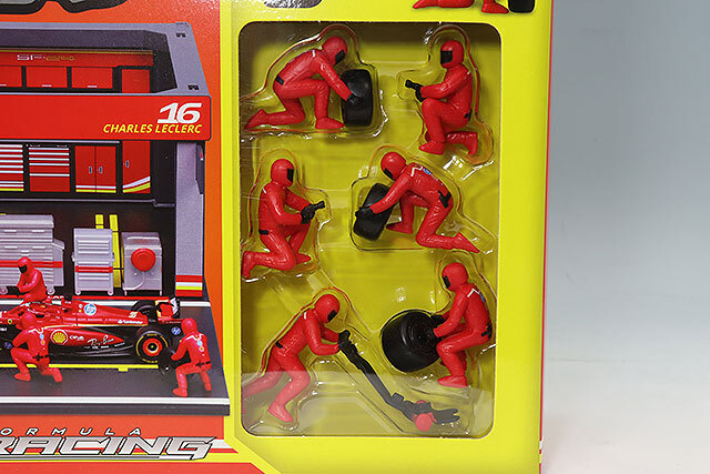 ブラゴ 1/43 フェラーリ PIT PASSセット 2024 F1 SF-24 #16 C