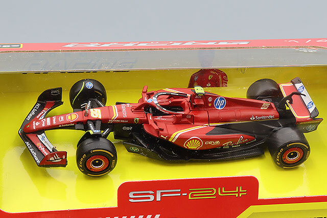 ブラゴ 1/43 フェラーリ PIT PASSセット 2024 F1 SF-24 #55 C.サインツ