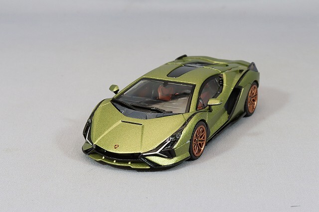 ランドール HUNG HING TOYS 1/64 ランボルギーニ シアン FKP 37 グリーン