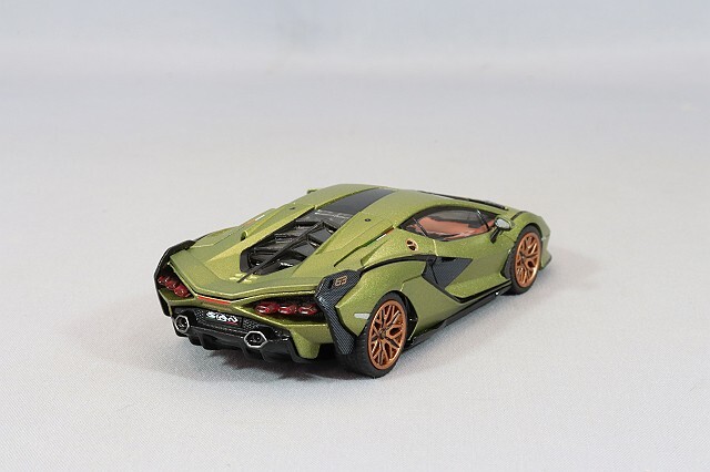 HUNG HING TOYS 1/64 ランボルギーニ シアン FKP 37 グリーン