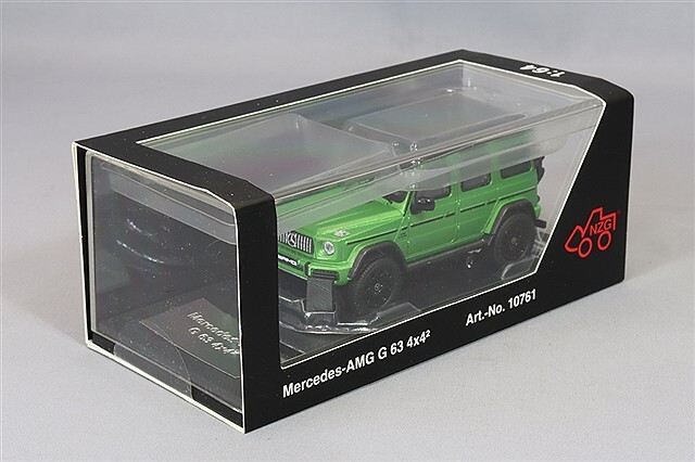 NZG 1/64 メルセデスベンツ G63 グリーン オフロードエディション
