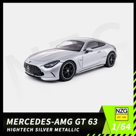 白幻彼岸セット ☆予約品☆ NZG 1/64 メルセデス AMG GT 63 ハイテク・シルバー