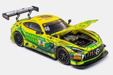 ☆予約品☆ NZG 1/64 メルセデス AMG GT3 EVO ウィンワード 2025 DTM #48