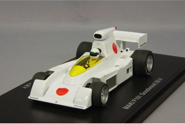 広島企画 1/43 マキ F1 グッドウッド 2014 H.ガンレイ プレミアムX KBモデル 1/43 マキ F101 2014 グッドウッド