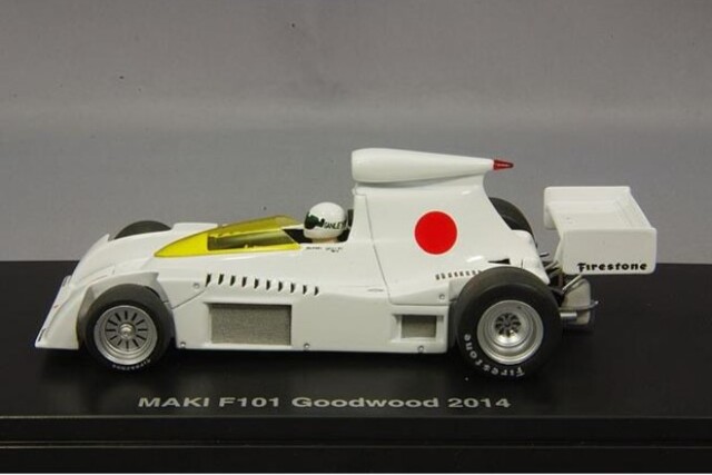 プレミアムX KBモデル 1/43 マキ F101 2014 グッドウッド