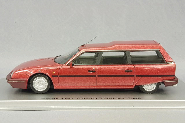KESS 1/43 シトロエン CX25 TRD ターボ2 ブレーク 1987 メタリックレッド 