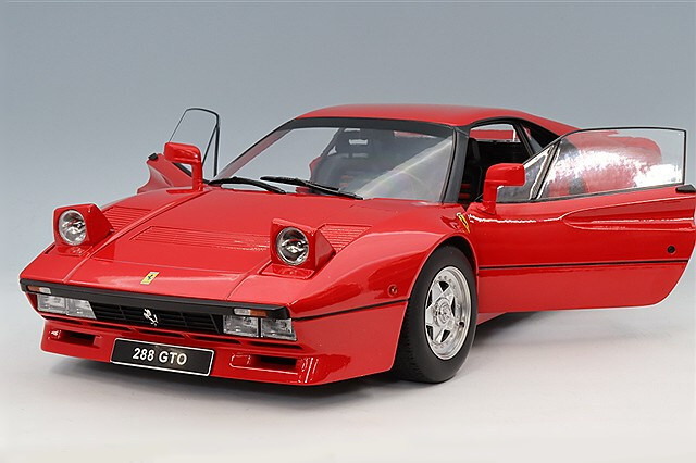 KK-Scale 1/12 フェラーリ 288 GTO 1984 (レッド) KKスケール 1/12 フェラーリ 288 GTO 1984 レッド