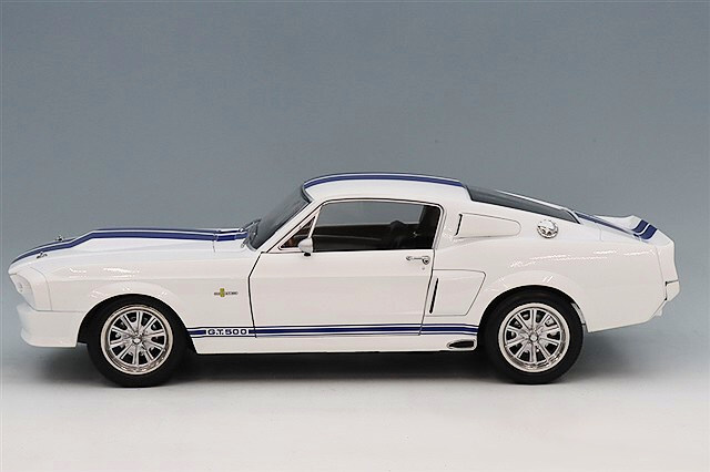 KKスケール 1/12 フォード マスタング シェルビー GT500 1967 ホワイト