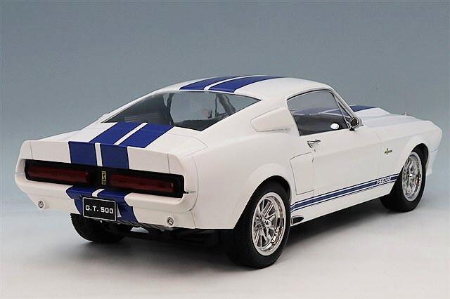 KKスケール 1/12 フォード マスタング シェルビー GT500 1967 ホワイト