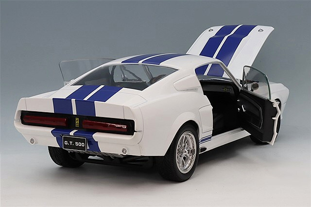 KKスケール 1/12 フォード マスタング シェルビー GT500 1967 ホワイト
