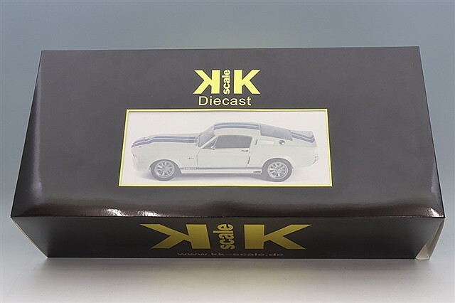 KKスケール 1/12 フォード マスタング シェルビー GT500 1967 ホワイト