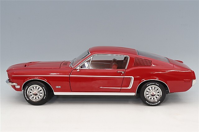 KKスケール 1/12 フォード マスタング GT ファストバック 1968 レッド