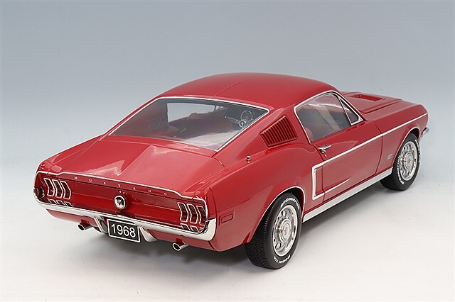 KKスケール 1/12 フォード マスタング GT ファストバック 1968 レッド