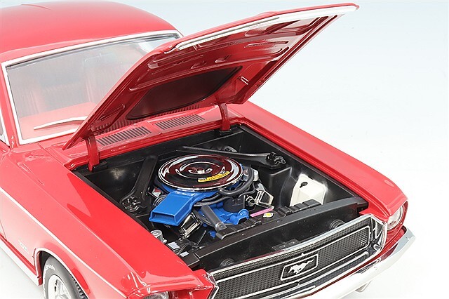 KKスケール 1/12 フォード マスタング GT ファストバック 1968 レッド