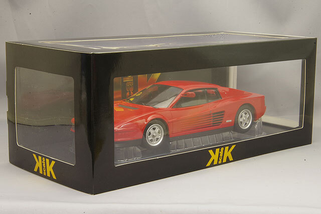 KKスケール 1/18 フェラーリ テスタロッサ モノスペッキオ 1984 レッド 