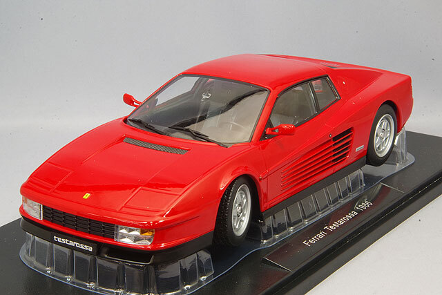 KKスケール 1/18 フェラーリ テスタロッサ 1986 レッド 