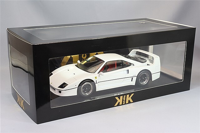 KKスケール 1/18 フェラーリ F40 ブルネイ ホワイト