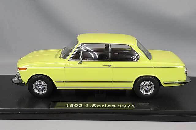 KKスケール 1/18 BMW 1602 1. シリーズ 1971 イエロー