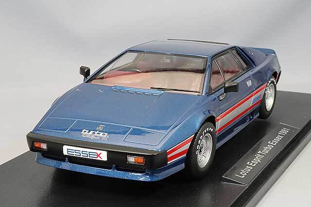 KKスケール 1/18 ロータス エスプリ ターボ 1981 エセックス ブルー  