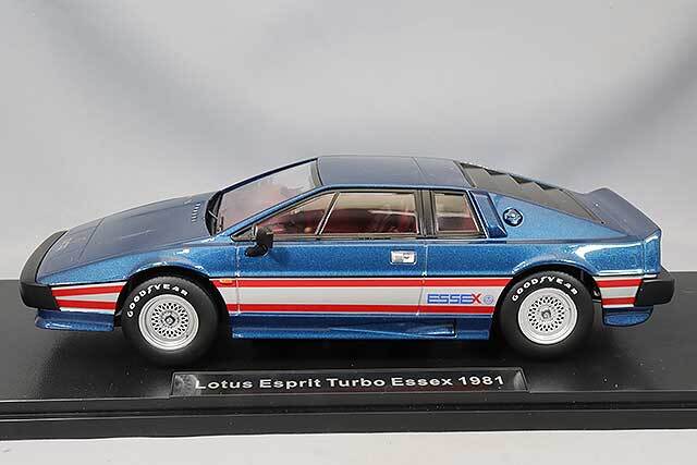 KKスケール 1/18 ロータス エスプリ ターボ 1981 エセックス ブルー  