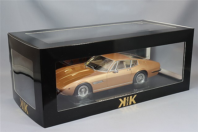 KKスケール 1/18 マセラティ ギブリ クーペ 1969 ゴールドメタリック