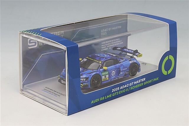 KILO WORKS 1/64 アウディ R8 LMS GT3 EVO II 2025 ADAC GTマスターズ