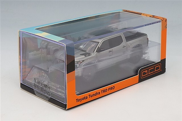GCD 1/64 トヨタ タンドラ TRD PRO シルバー (左ハンドル)