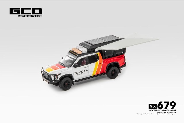 ☆予約品☆ GCD 1/64 トヨタ タンドラ TRD PRO レトロフィット