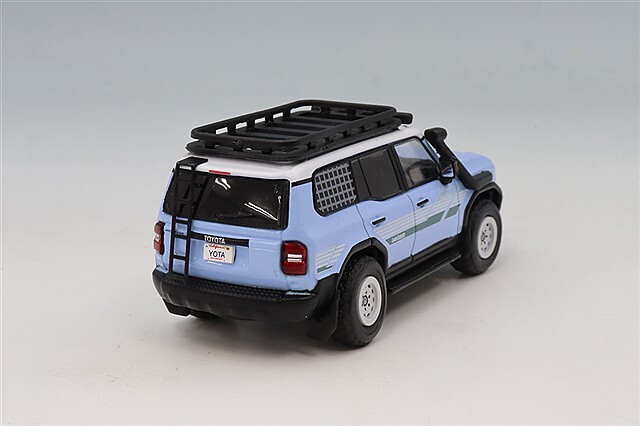 GCD 1/64 トヨタ ランドクルーザー プラド 250 ライトブルー (左ハンドル)