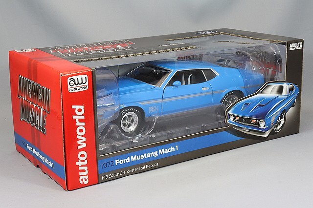 アメリカンマッスル 1/18 1972 フォード マスタング マッハ1 グラバー  