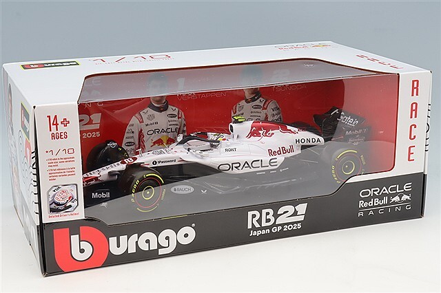 ブラゴ 1/18 オラクル レッドブルレーシング RB21 F1 2025 日本GP #22