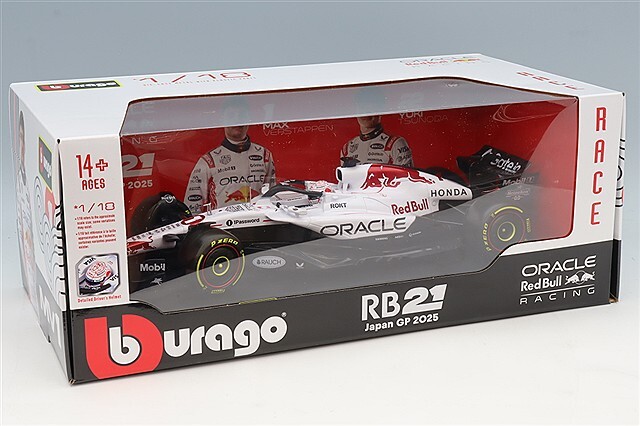 ブラゴ 1/18 オラクル レッドブルレーシング RB21 F1 2025 日本GP #1 M