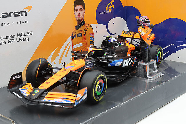 ブラゴ 1/24 マクラーレン F1 チーム MCL38 F1 2024 日本GP #4 L