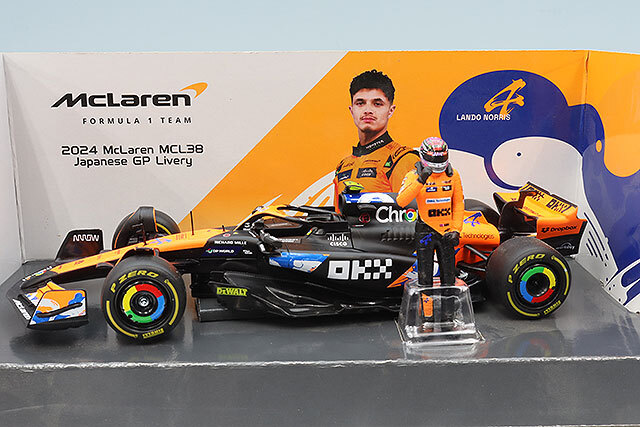ブラゴ 1/24 マクラーレン F1 チーム MCL38 F1 2024 日本GP #4 L
