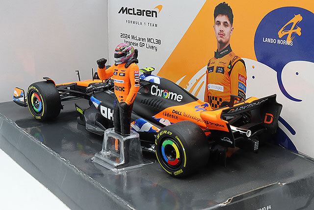 ブラゴ 1/24 マクラーレン F1 チーム MCL38 F1 2024 日本GP #4 L