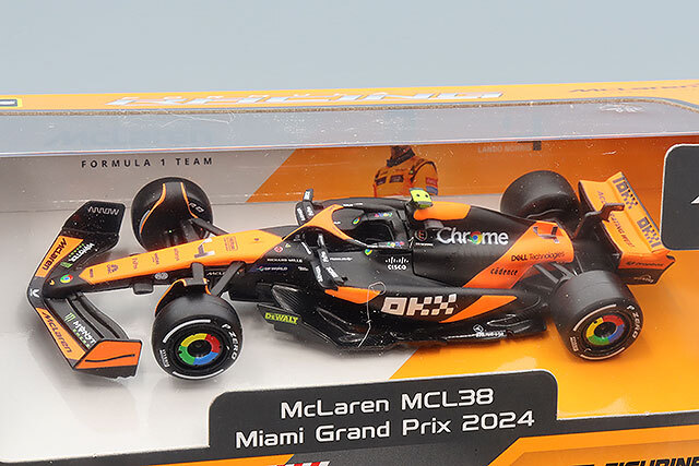 ブラゴ 1/43 マクラーレン F1 チーム PIT PASS セット 2024 F1 MCL38