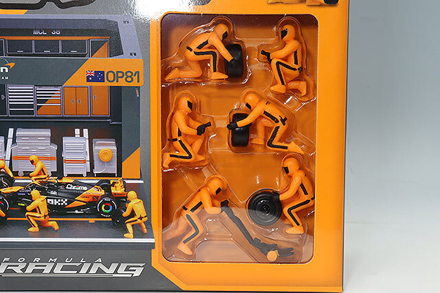 ブラゴ 1/43 マクラーレン F1 チーム PIT PASS セット 2024 F1 MCL38