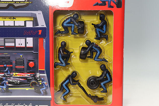 ブラゴ 1/43 オラクル レッドブル レーシング PIT PASS セット 2024 F1