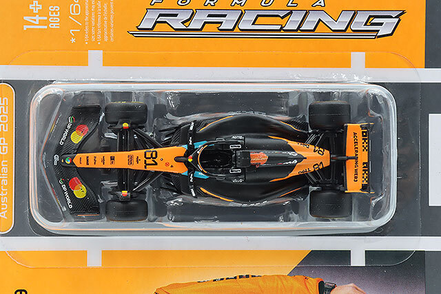ブラゴ 1/64 マクラーレン F1チーム MCL39 2025 #81 O.ピアストリ