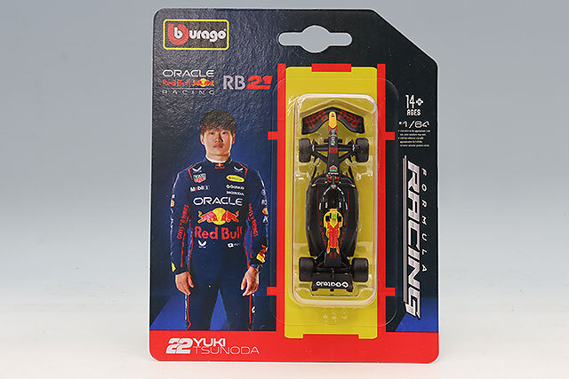 ブラゴ 1/64 オラクル レッドブル レーシング RB21 2025 #22 Y.角田