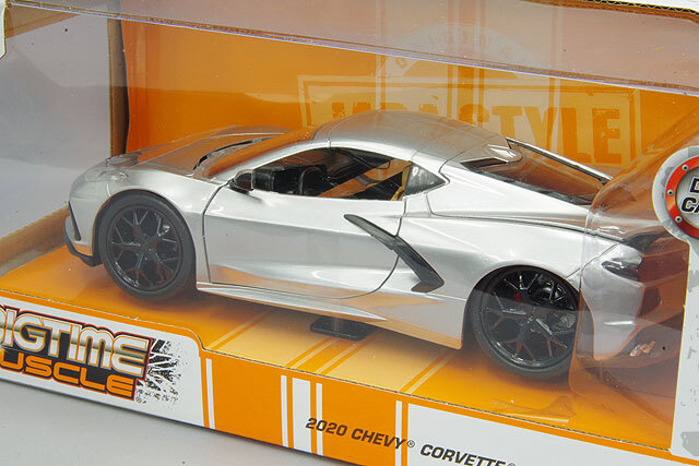 2020 シボレー コルベット 1/24 ダイキャストモデルカー Amazon | Jada 32949 2020 シボレー コルベット スティングレー