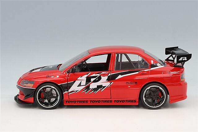 JADA 1/24 三菱 ランサー エボリューション IX レッド 