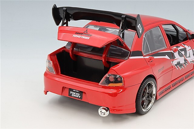 JADA 1/24 三菱 ランサー エボリューション IX レッド 
