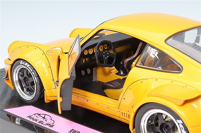 JADA 1/18 2016 ポルシェ RWB HIBIKI ボディキット イエロー