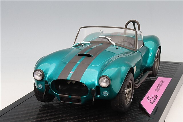 JADA 1/18 シェルビー コブラ 427 MK2 ブルーメタリック(グリーン)