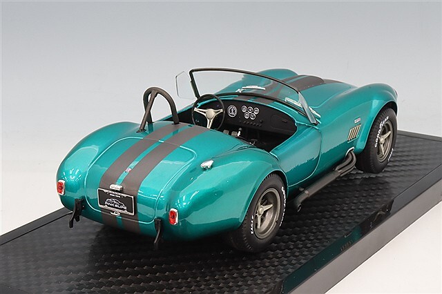 JADA 1/18 シェルビー コブラ 427 MK2 ブルーメタリック(グリーン)