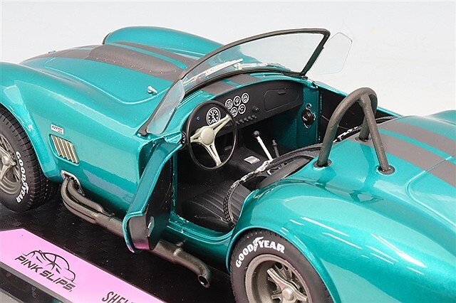 JADA 1/18 シェルビー コブラ 427 MK2 ブルーメタリック(グリーン)